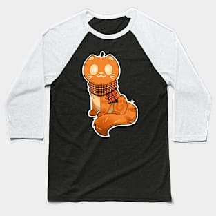 Pumpkin cat Baseball T-Shirt